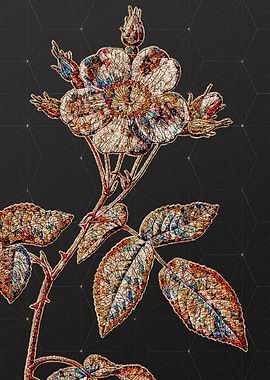 Stained Glass Floral