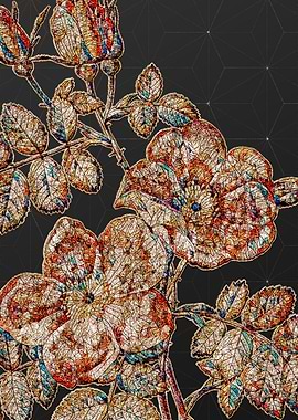 Stained Glass Floral