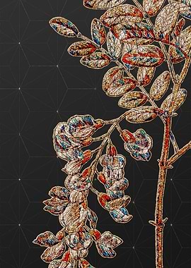 Prismatic Mosaic Floral