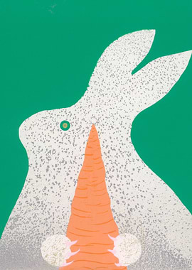 Bunny and carrot