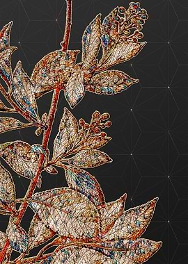 Stained Glass Botanical