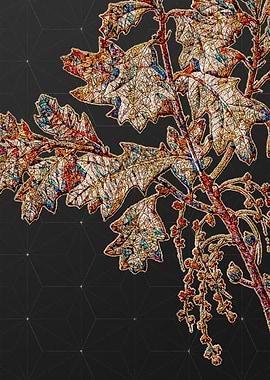 Stained Glass Floral