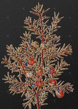 Stained Glass Botanical