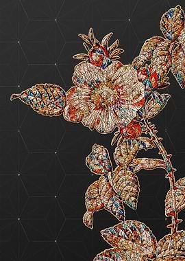 Stained Glass Floral