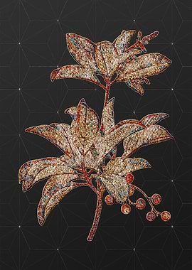 Stained Glass Floral