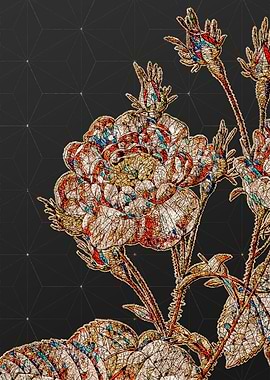 Prismatic Mosaic Floral