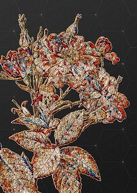 Prismatic Mosaic Floral