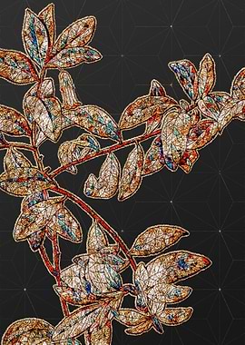 Stained Glass Floral