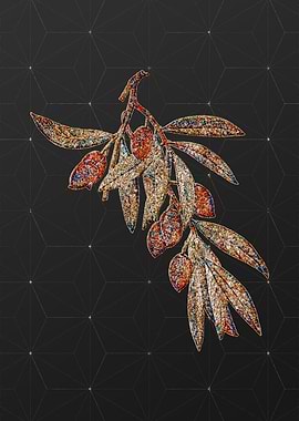 Prismatic Mosaic Floral