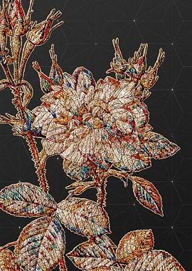 Prismatic Mosaic Floral