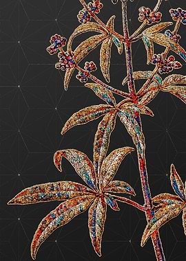 Stained Glass Botanical