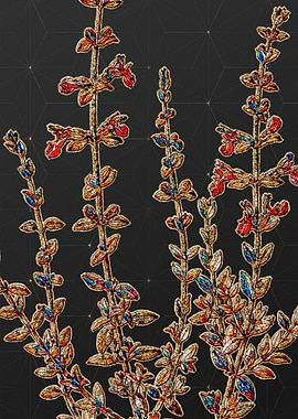 Stained Glass Botanical