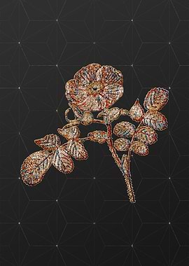 Stained Glass Floral