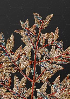 Stained Glass Floral