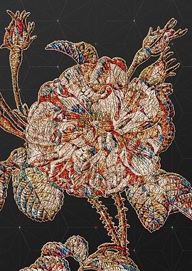 Stained Glass Floral