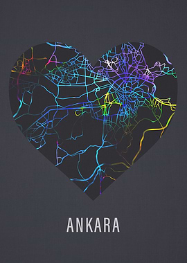 Ankara Turkey City Streets