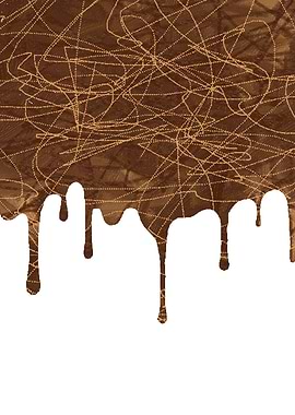 Abstract Dripping Paint