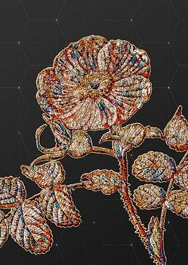 Stained Glass Floral