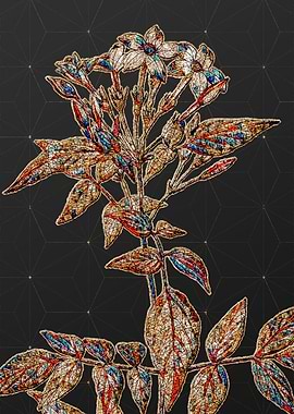 Stained Glass Floral