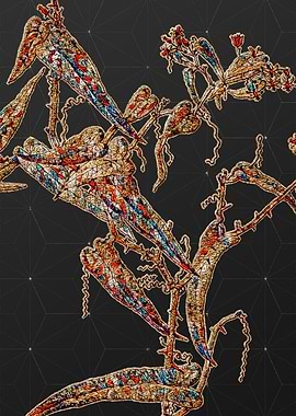 Stained Glass Floral