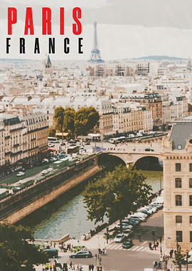 Paris Vintage Poster
