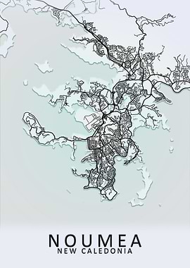 Noumea New Caledonia Map