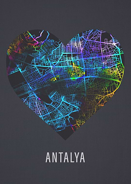 Antalya Turkey City Street