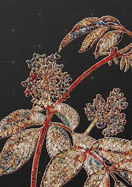 Stained Glass Floral