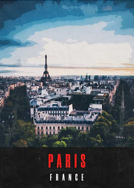 Paris Vintage Poster