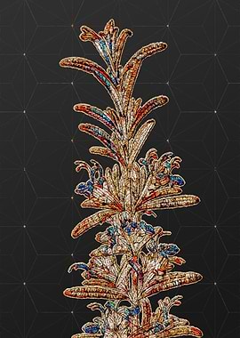 Stained Glass Floral