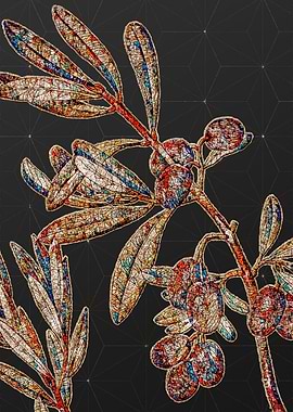 Stained Glass Floral