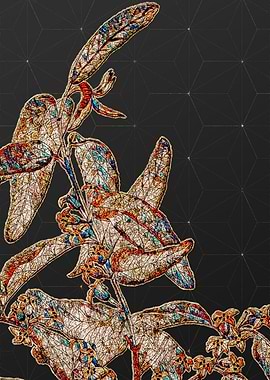 Stained Glass Floral