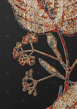 Stained Glass Floral