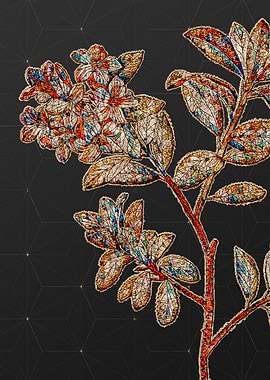 Stained Glass Floral