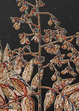 Stained Glass Floral