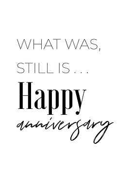 HAPPY ANNIVERSARY