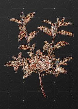 Prismatic Mosaic Floral