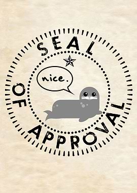 Seal of Approval Funny