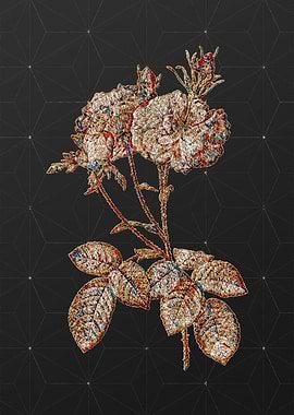 Prismatic Mosaic Floral