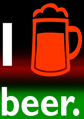 I Love beer