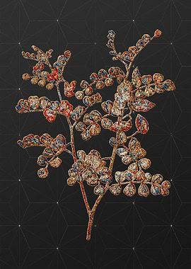 Prismatic Mosaic Floral