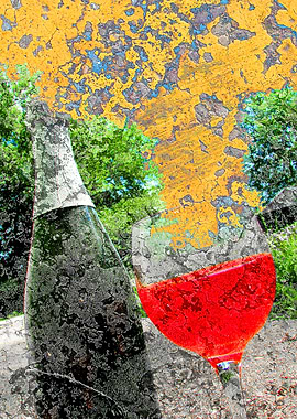 Wine art print z