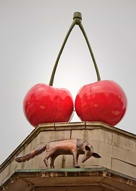 Fox and Cherries