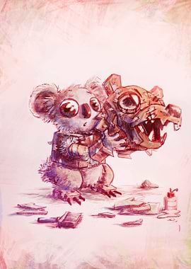 I am NOT a cute koala