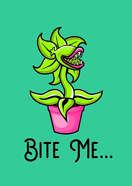 Bite Me Carnivorous plant