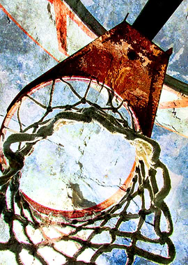 basketball art halftime
