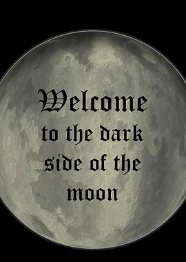 Welcome to the dark side