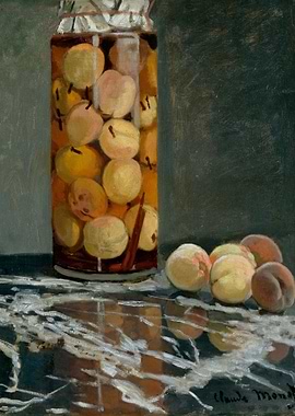 Monet Jar of Peaches