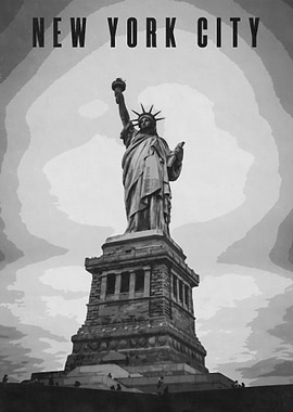 New York Vintage Poster