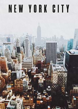 New York Vintage Poster